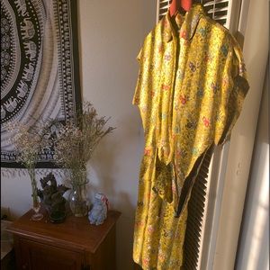 Vintage mandarin collar dress